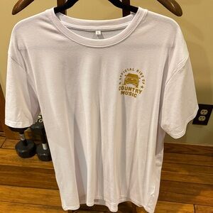 Official Country Music White T-Shirt